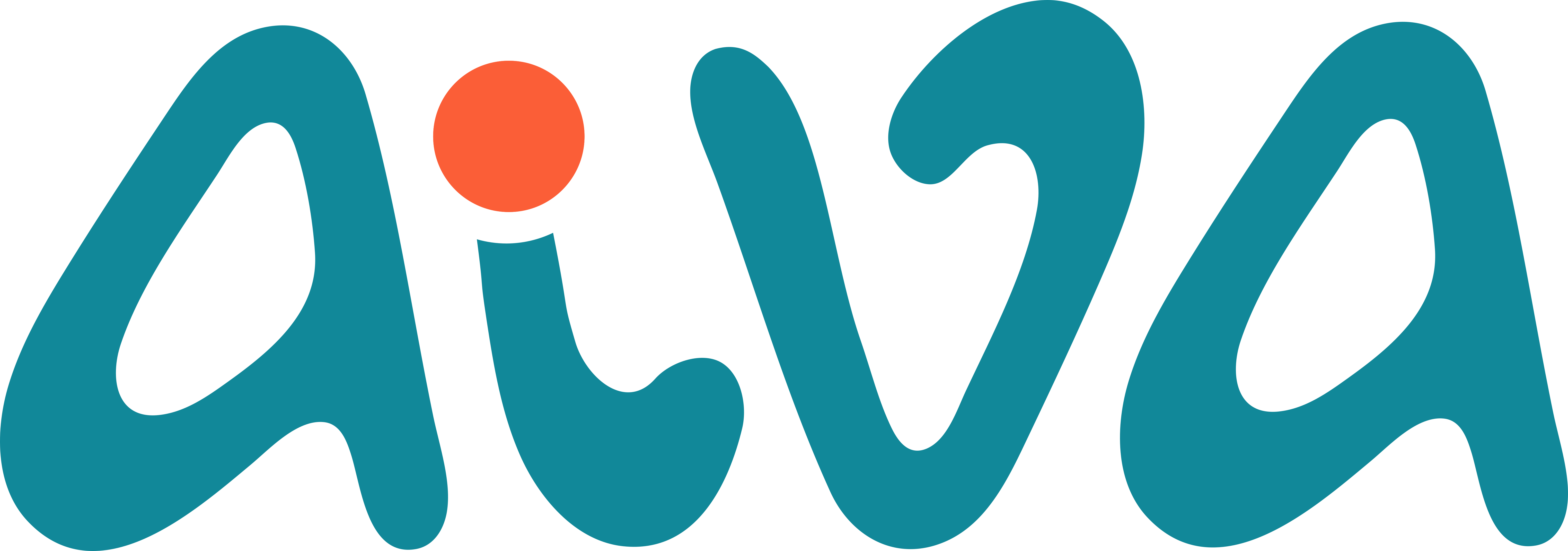 Logo da AiVA (azul)